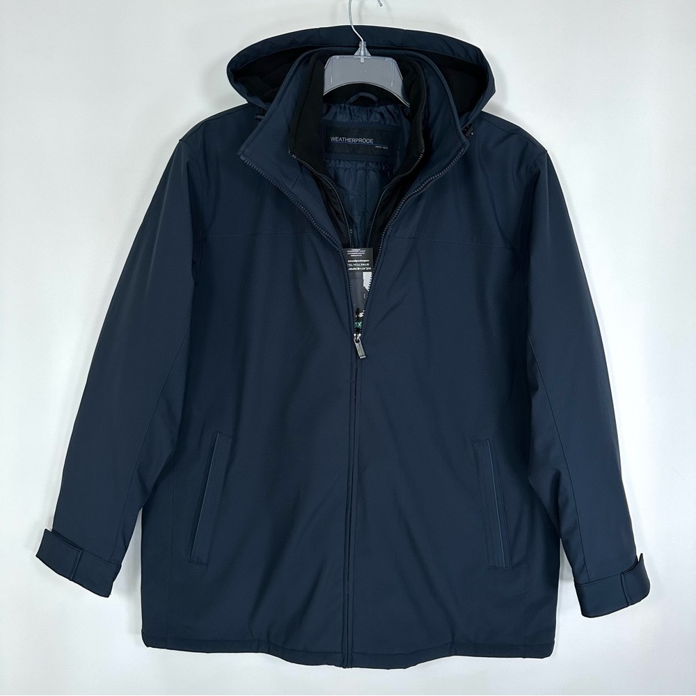 Weatherproof L/XL Stretch Ultratech Jacket • Blue • NWT